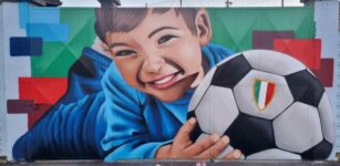 La Guida - A Ceva murales dedicati allo sport sullo sferisterio