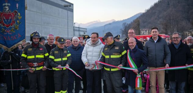 La Guida - Venasca, inaugurata la nuova caserma dei Vigili del fuoco volontari