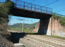 La Guida - I lavori al sovrappasso ferroviario a San Michele Mondovì