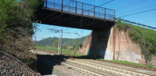 La Guida - I lavori al sovrappasso ferroviario a San Michele Mondovì