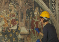 La Guida - Scoperte nuove parti di affreschi nella cappella di San Sebastiano a Monterosso Grana (video)