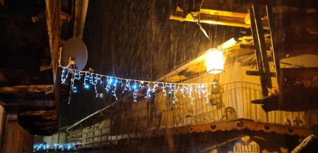 La Guida - La neve nella notte di Capodanno sopra i 1.500 metri nelle valli cuneesi
