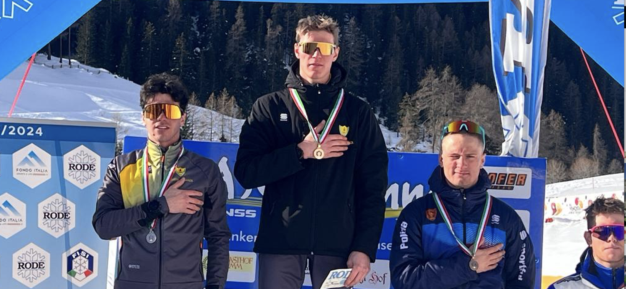 Argento tricolore per Davide Ghio, bronzo per Alessio Romano e Gabriele Rigaudo