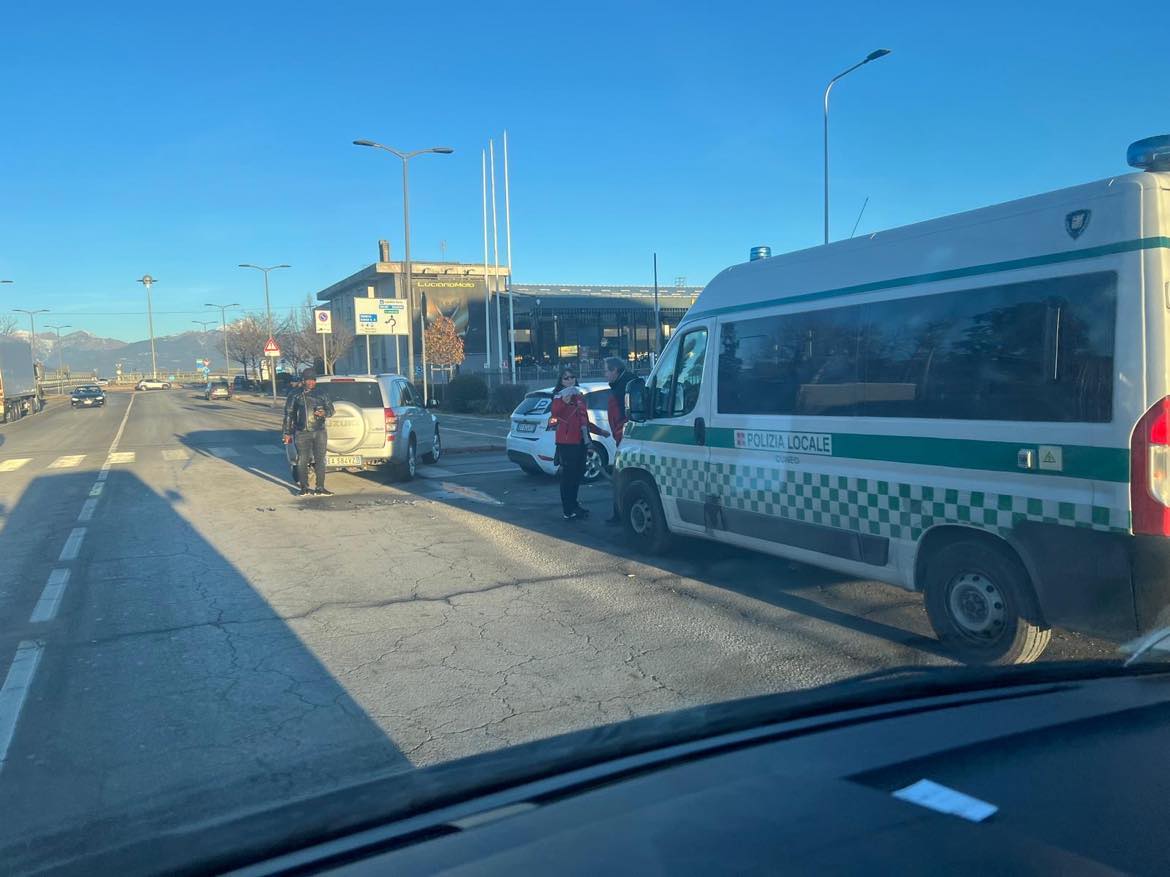 Incidente in prossimità della Est-Ovest