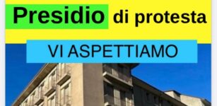 La Guida - Presidio di protesta davanti all’ex Policlinico contro l’abbandono