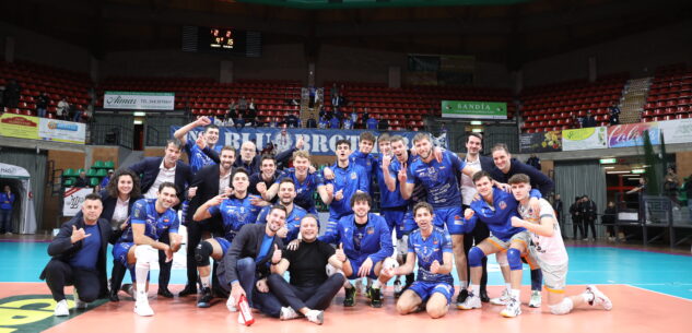 La Guida - Volley A2/M, Cuneo torna alla vittoria contro Santa Croce (3-2)