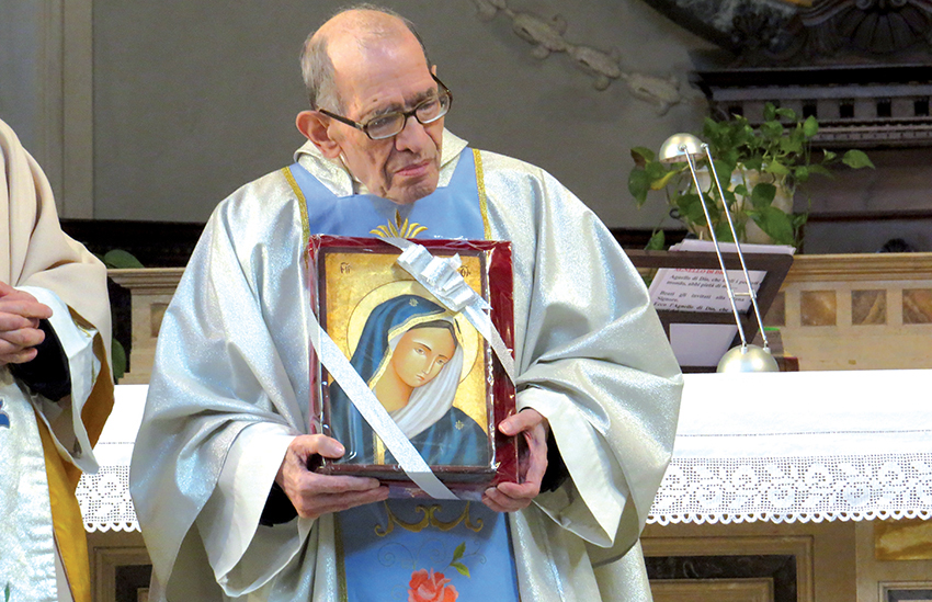 Villanova Mondovì, si è spento a 96 anni don Antonio Danna