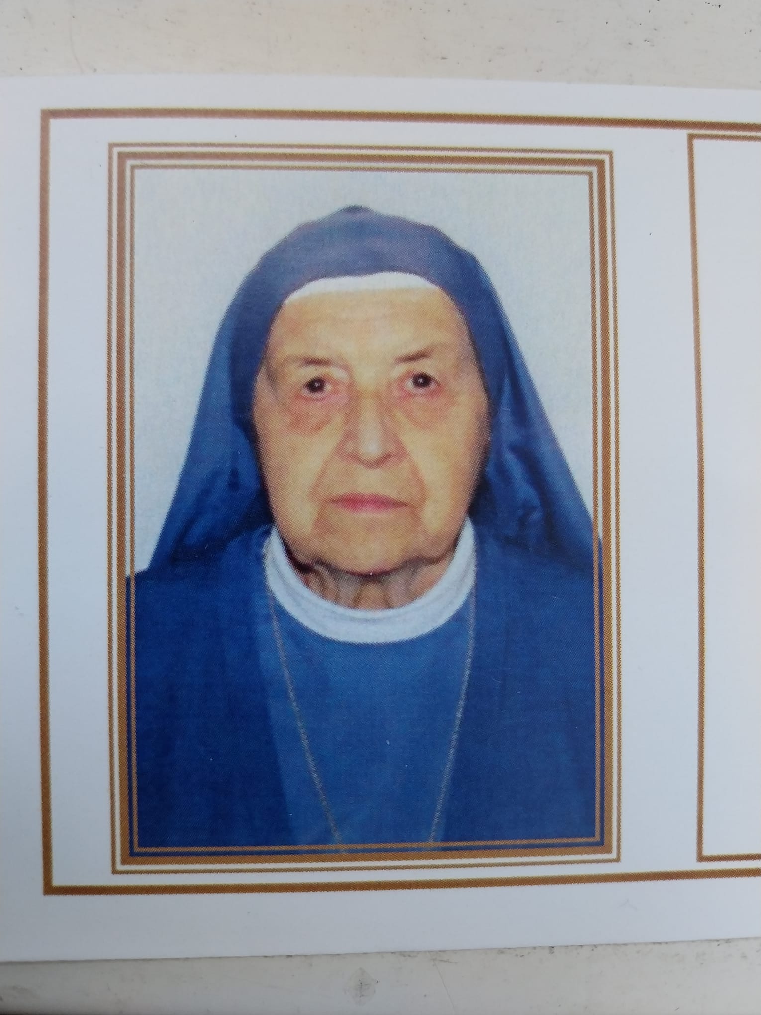 È mancata suor Maria Epifania Brignone, originaria di Monastero di Dronero