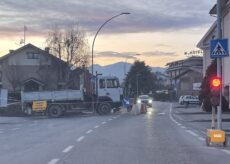 La Guida - Caraglio, semaforo in via Cln