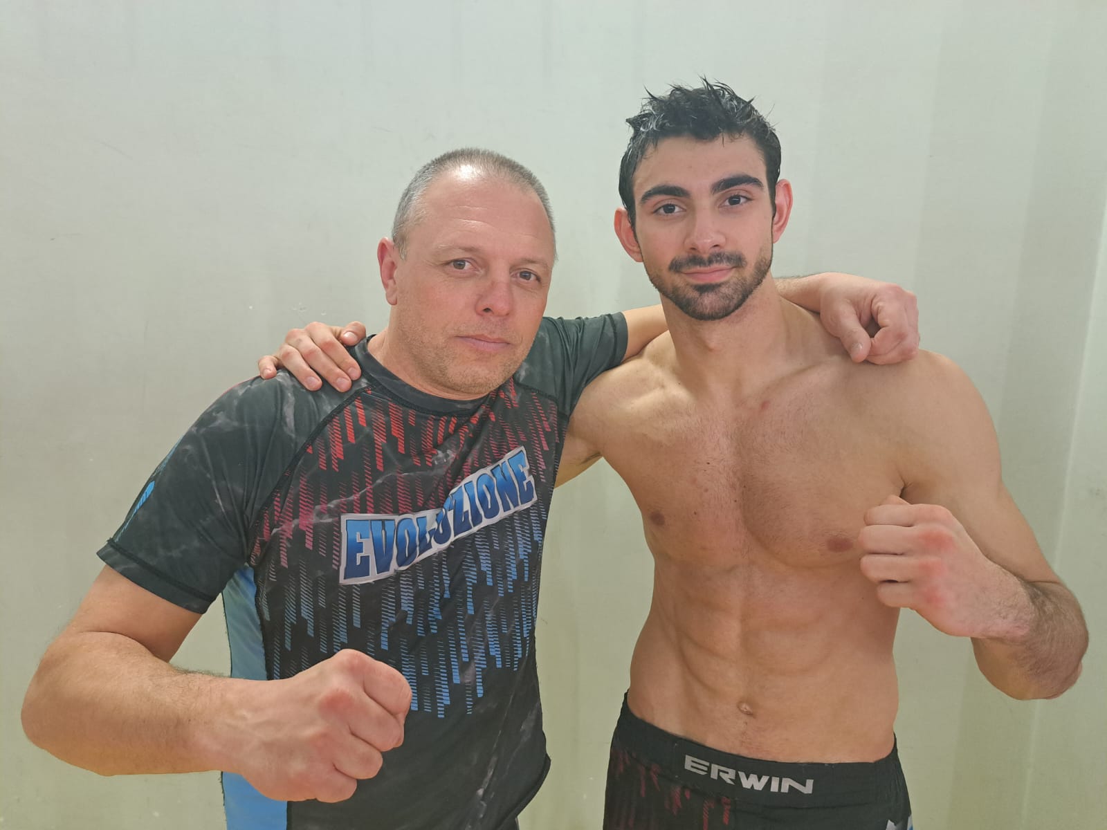 Lorenzo Fina con la nazionale in Egitto