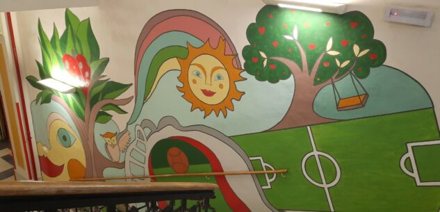 La Guida - Borgo, le emozioni dei bambini diventano un murale alla scuola dell’Infanzia “Tonello”