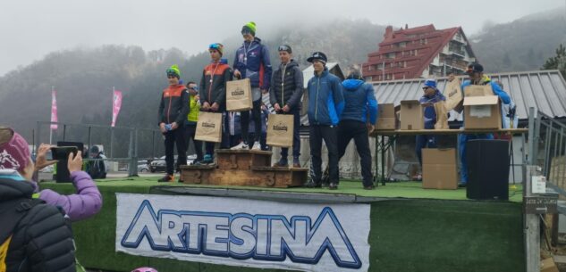 La Guida - Matteo Blangero al primo posto tra gli Under 16 nella Coppa Italia di scialpinismo