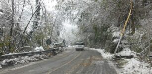 Strade chiuse per neve e pioggia, Maddalena e Bagnolo-Montoso La Guida - Strade chiuse per neve e pioggia, Maddalena e Bagnolo-Montoso