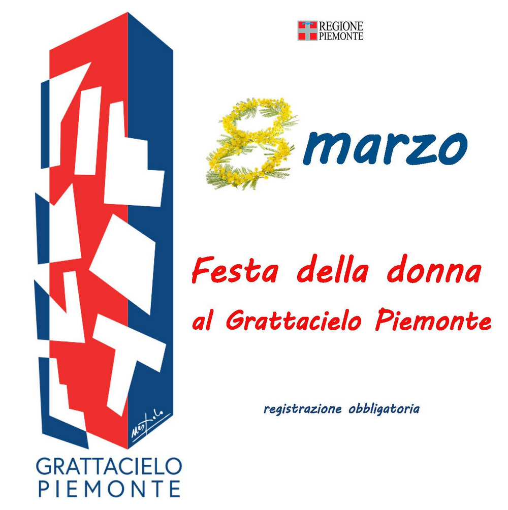 L’8 marzo apertura al femminile per il Grattacielo Piemonte
