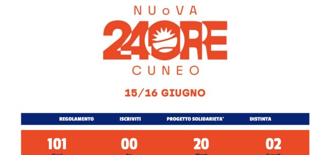 La Guida - Sono aperte le iscrizioni on line per la NUoVA 24 ore di Cuneo