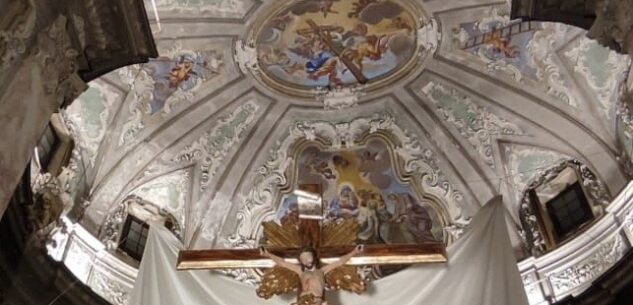 La Guida - Cuneo, chiesa di Santa Croce aperta per la preghiera
