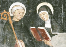 La Guida - Santa Scolastica sorella di san Benedetto e la sua devozione assoluta al fratello e alla sua regola nei dipinti di area cuneese