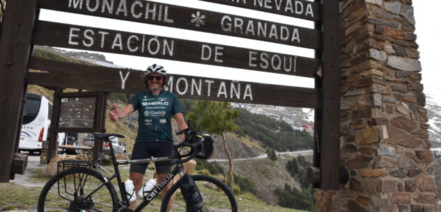 La Guida - L’avventura del cuneese Giovanni Panzera, da Gibilterra alla Sierra Nevada in bicicletta