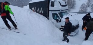 La Guida - Valanga sulla Maddalena, diversi mezzi coinvolti tra cui uno spartineve