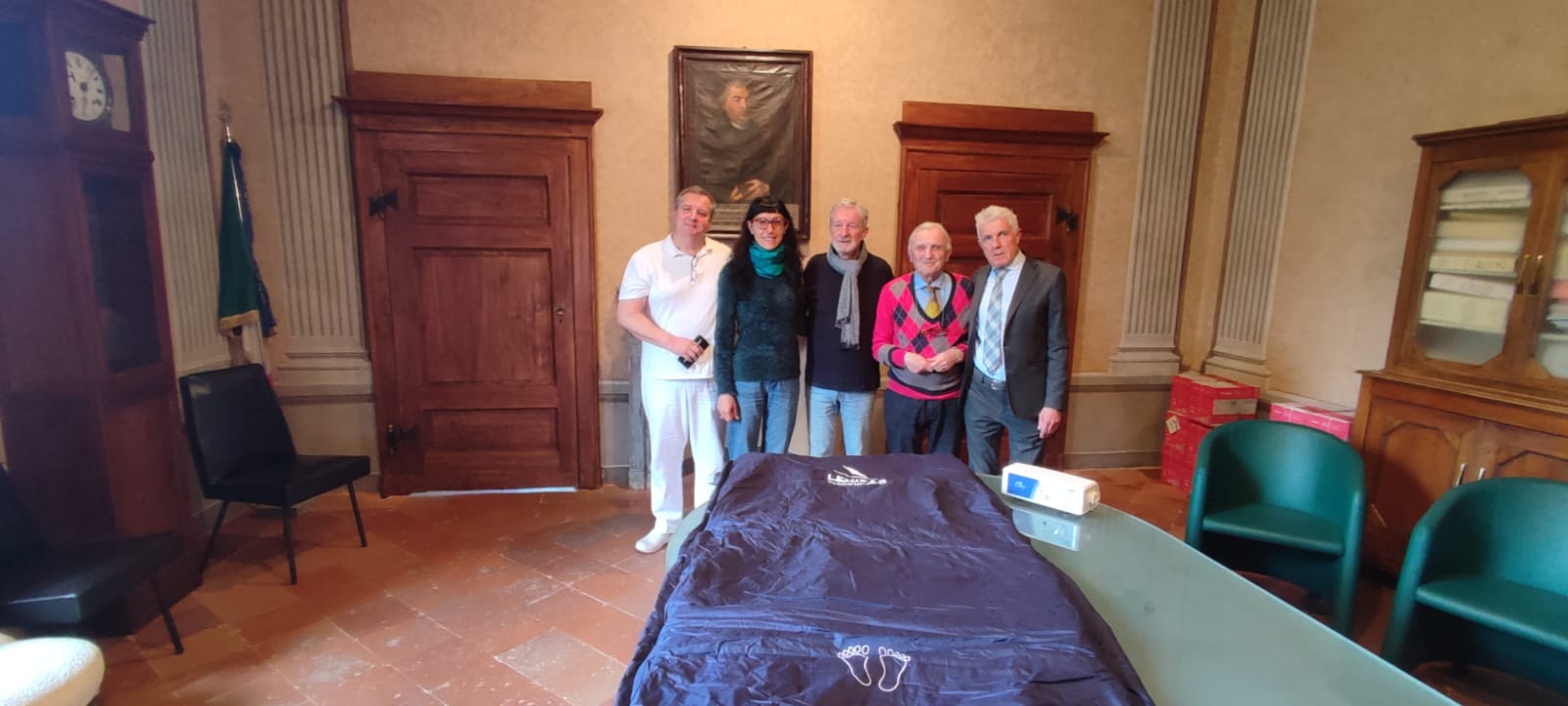 Un materasso antidecubito per la casa di riposo “Sant’Antonio” di Caraglio