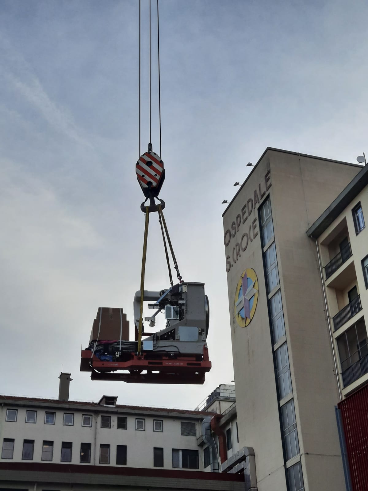 Arrivato il nuovo acceleratore lineare al Santa Croce