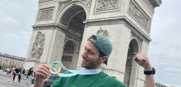 La Guida - Il bovesano Iacopo Maccario alla Maratona di Parigi