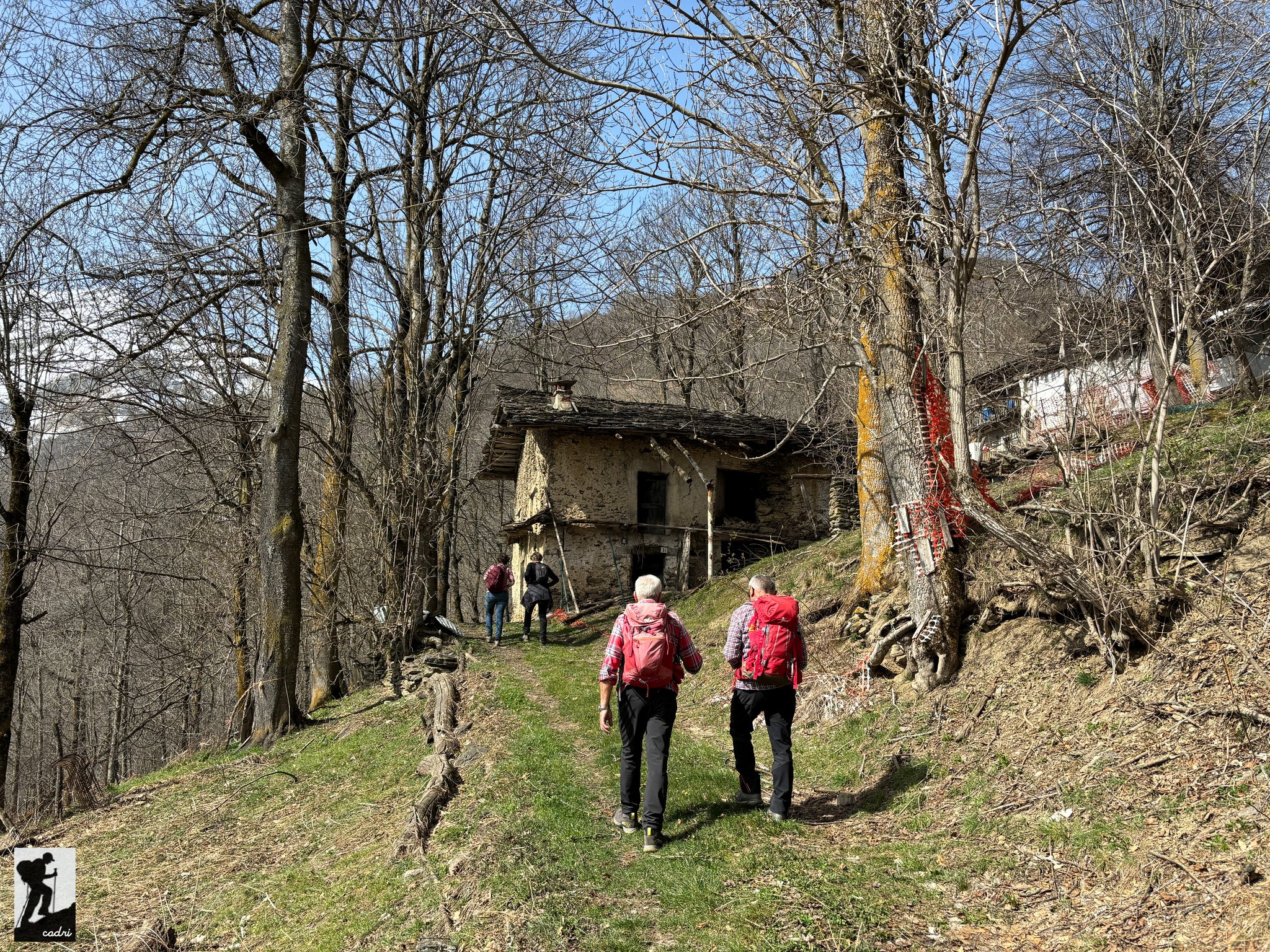 Il giro delle borgate di Frise, il rifugio Dante Livio Bianco