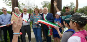 Inaugurato il primo step dei lavori all’ingresso dell’oasi Crava-Morozzo La Guida - Inaugurato il primo step dei lavori all’ingresso dell’oasi Crava-Morozzo