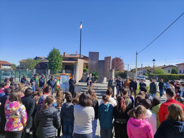 La festa della Liberazione a Pianfei con le scuole