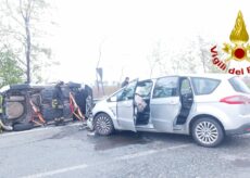 La Guida - Due feriti in un incidente stradale a Ruffia