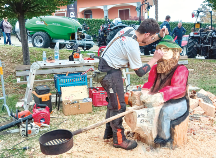 A Brossasco la 36ª Festa del legno