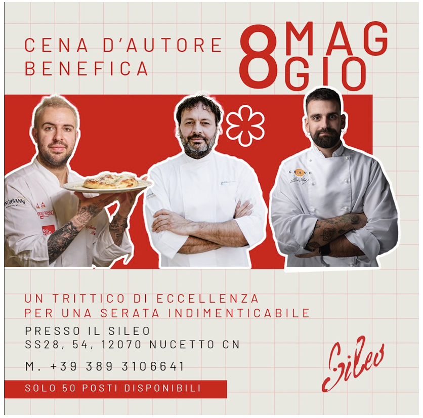 cena benefica nucetto