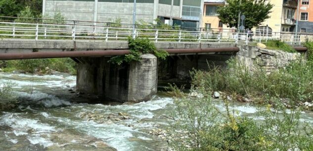 La Guida - Lavori per il nuovo ponte sul Pesio