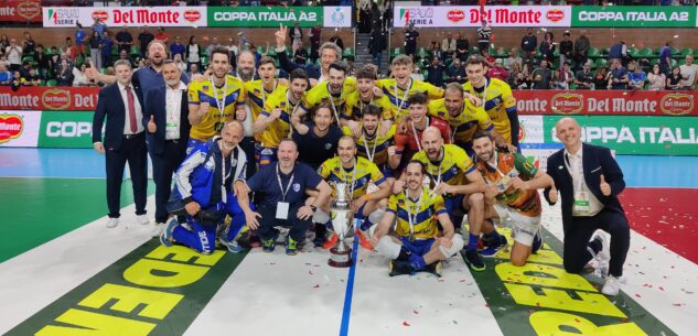 La Guida - Volley A2/M, Brescia batte Ravenna al palazzetto di Cuneo e conquista la Coppa Italia