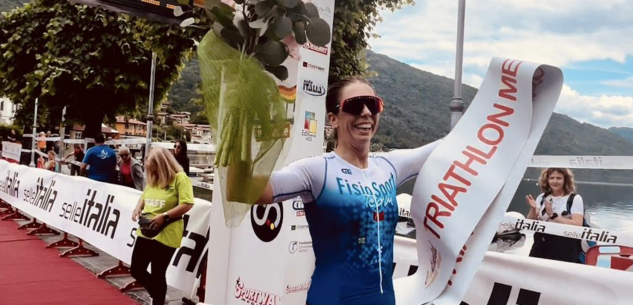 La Guida - Michela Tallone vince il triathlon di Mergozzo