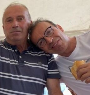 Paolo Marchetto con il padre Franco