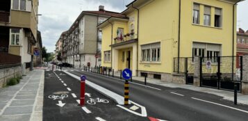 La Guida - Inaugurato il nuovo passaggio pedonale e il percorso ciclopedonale di fronte alla scuola in via Sobrero