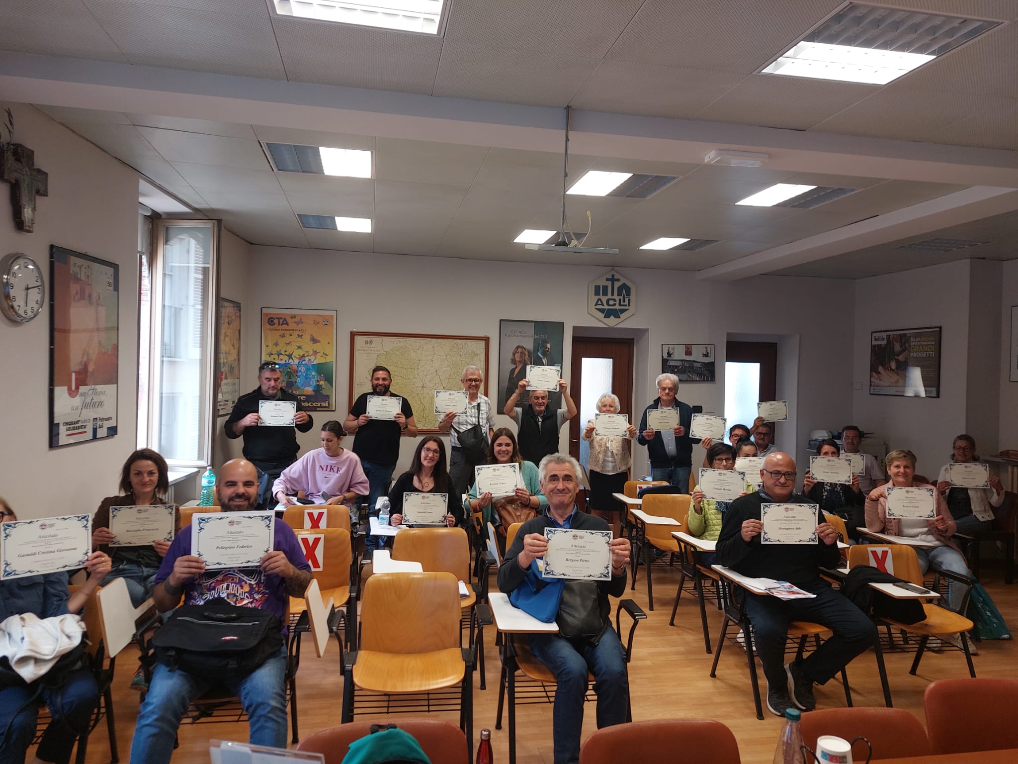 Circoli Acli e corso Haccp, per un servizio sempre attento ai soci