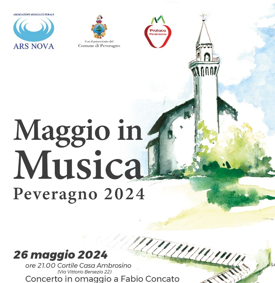 A Peveragno la rassegna Maggio in Musica
