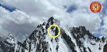 La Guida - Alpinisti soccorsi sul Monviso a 3.000 metri (video)