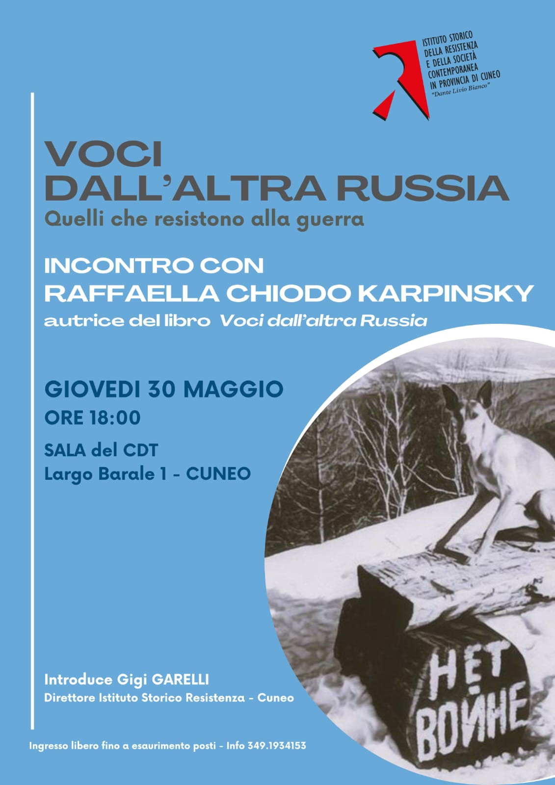 A Cuneo si parla di “Voci dall’altra Russia”