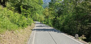 La Guida - Chiusura della strada per il Pian delle Gorre