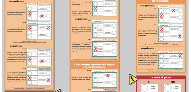 La Guida - Come si vota sulla scheda verde per la Regione, possibile il voto disgiunto