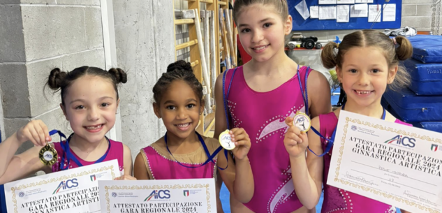 La Guida - Cuneoginnastica in gara al campionato regionale di ginnastica artistica femminile