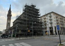 La Guida - Iniziati i lavori di restauro della facciata della chiesa del Sacro Cuore a Cuneo