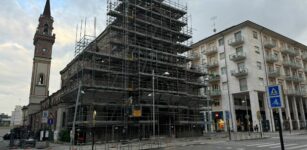 La Guida - Iniziati i lavori di restauro della facciata della chiesa del Sacro Cuore a Cuneo