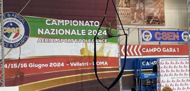 La Guida - Cristina Giuliano vince il titolo nazionale di Aerial Sports