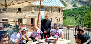 La Guida - Tadej Pogacar a Sant’Anna di Vinadio