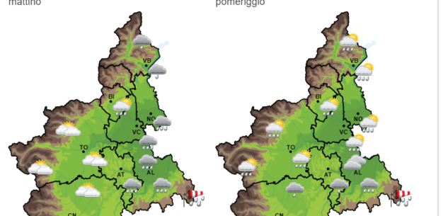 La Guida - Meteo: sulla Granda attesa pioggia nel pomeriggio di oggi (domenica 23)