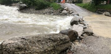 La Guida - Valle Gesso, il maltempo causa rischi idrogeologici: chiusa la strada per Terme